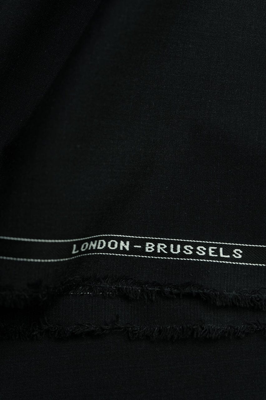 Modern Suit Fabrics-Scabal 706041 Scabal Dynamic in Charcoal Grey