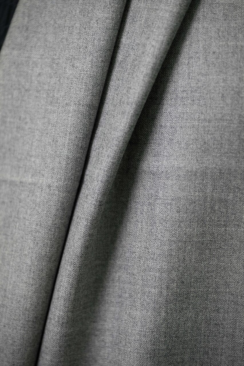 Vintage Suit Fabrics-Scabal V23213 Scabal Wool Flannel Suiting -2.8m