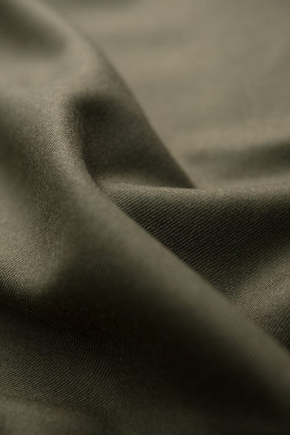 Vintage Suit Fabrics-Skyes V247/V20370 Army Green Wool Suiting (Price per 0.25m)