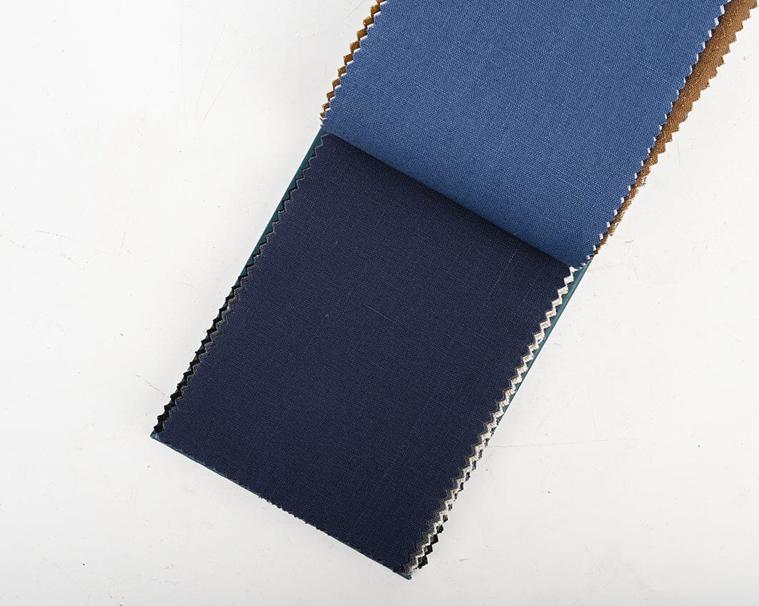 TheKhakiClub Suit Fabric-Spence Bryson L3117 Midnight Blue Fine Irish Linen