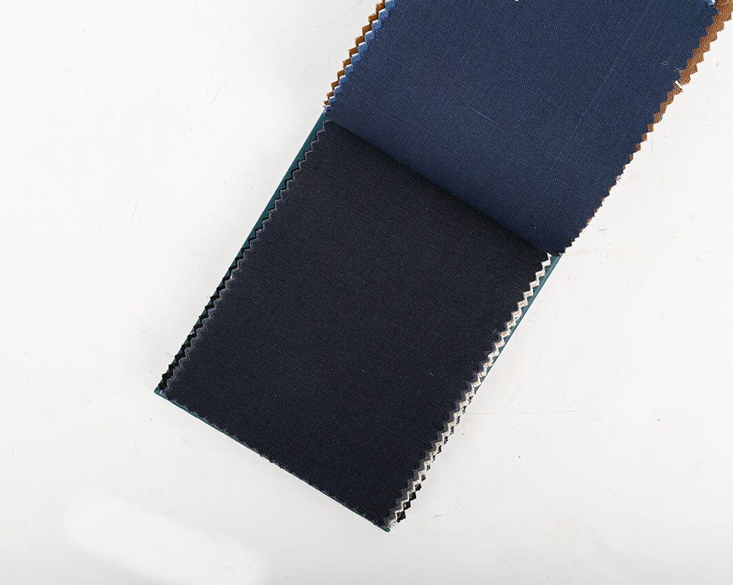 TheKhakiClub Suit Fabric-Spence Bryson L3118 Dark Navy Fine Irish Linen