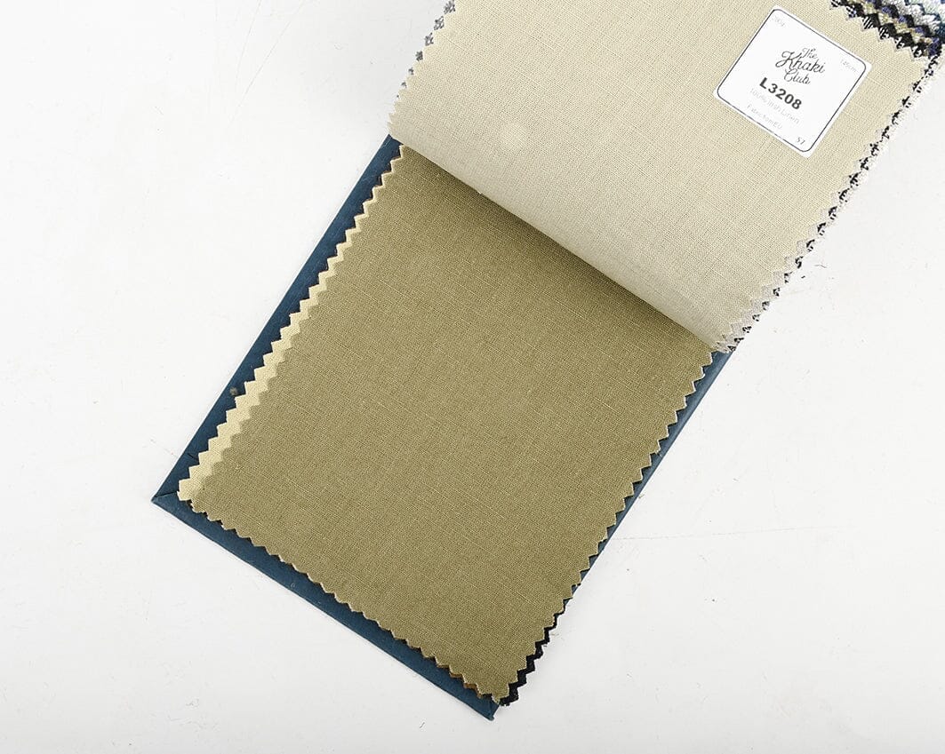 TheKhakiClub Suit Fabric-Spence Bryson L3209 Sage Irish Linen