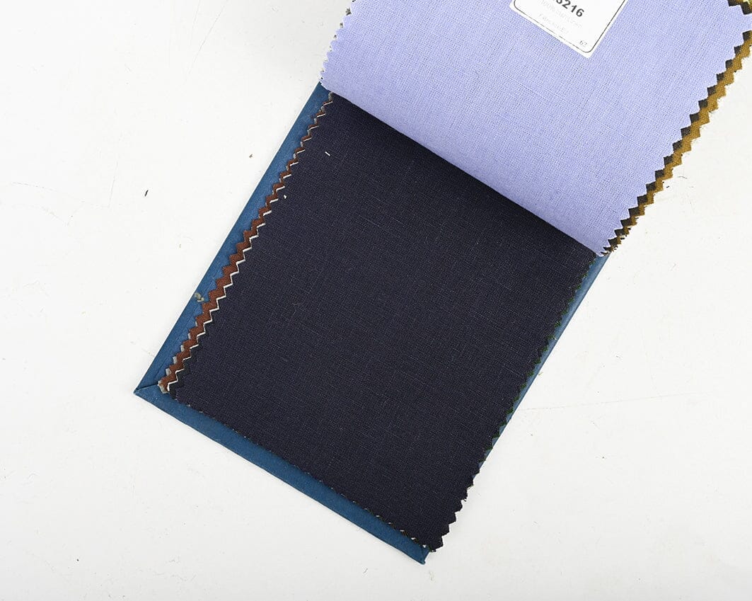 TheKhakiClub Suit Fabric-Spence Bryson L3213 Blueberry Irish Linen
