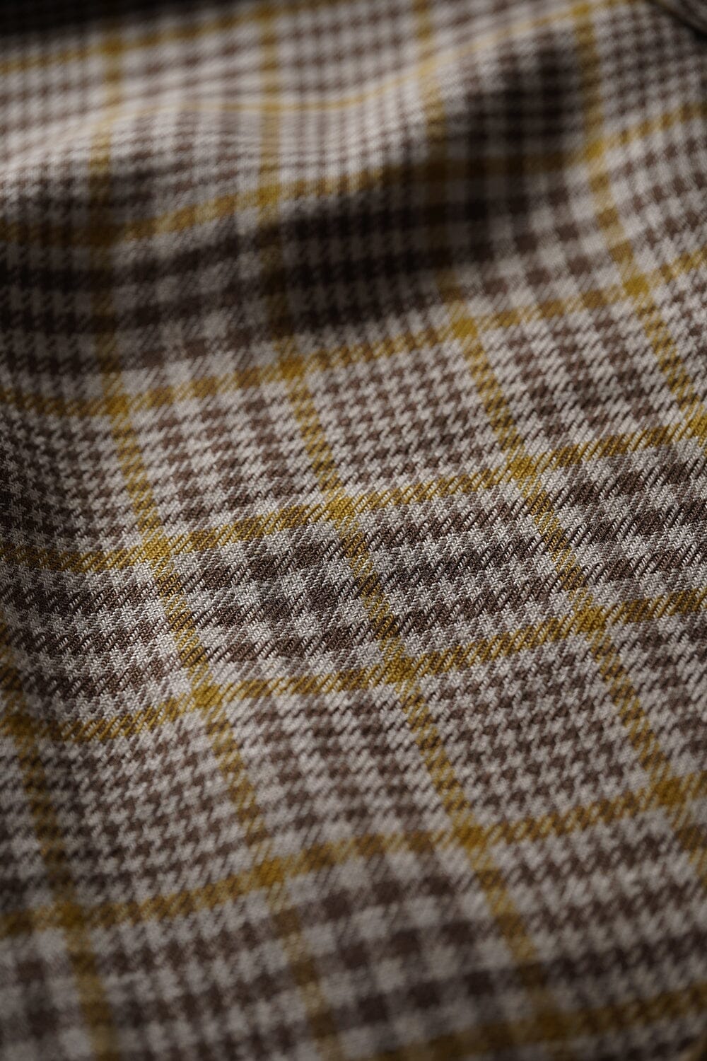 TheKhakiClub Suit Fabric-Spence Bryson L4302 Plaid Brick Linen Tweed