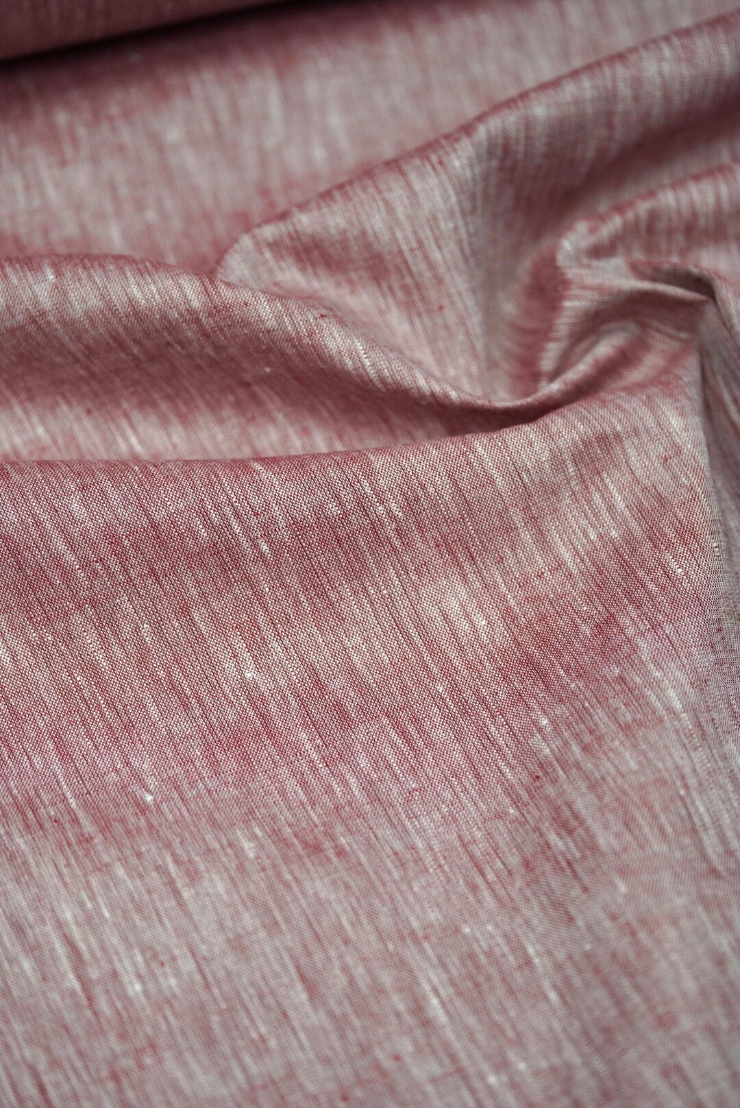 TheKhakiClub Suit Fabric-Spence Bryson L4403 Cherry Mélange Linen