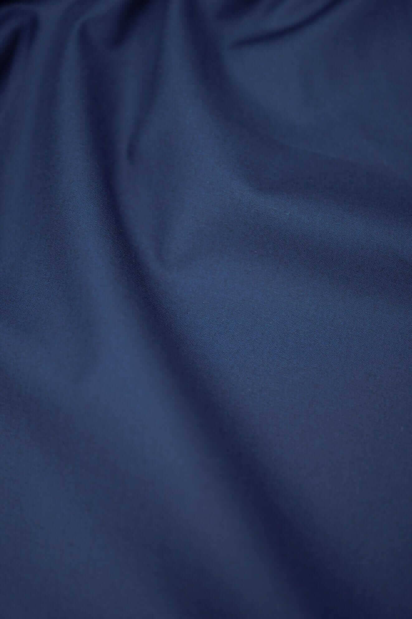 Modern Suit Fabrics-Tessuti di Sondrio Dark Blue Lightweight Cotton