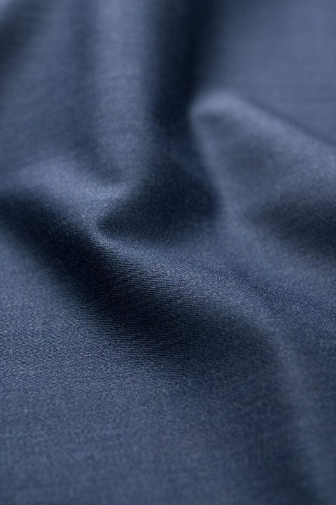 V10494 Denim Blue Wool-2m VINTAGE Vintage