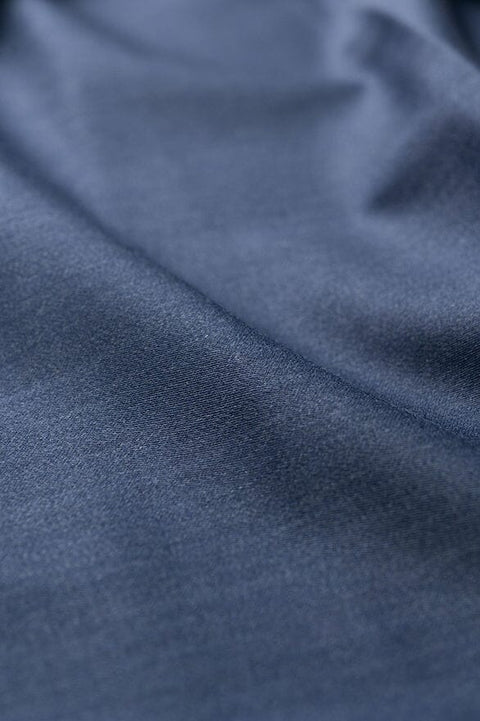 V10494 Denim Blue Wool-2m VINTAGE Vintage