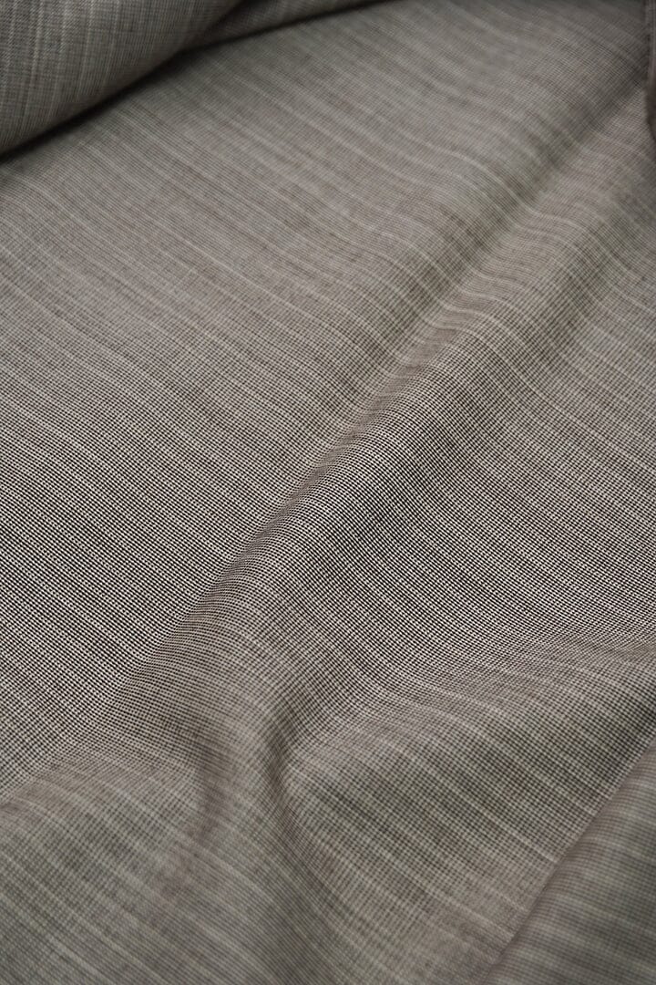 V20092 Taupe Pin Head & Striped Wool-3m