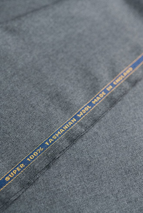 V20170 Grey Twill Winter Suiting-3.5m