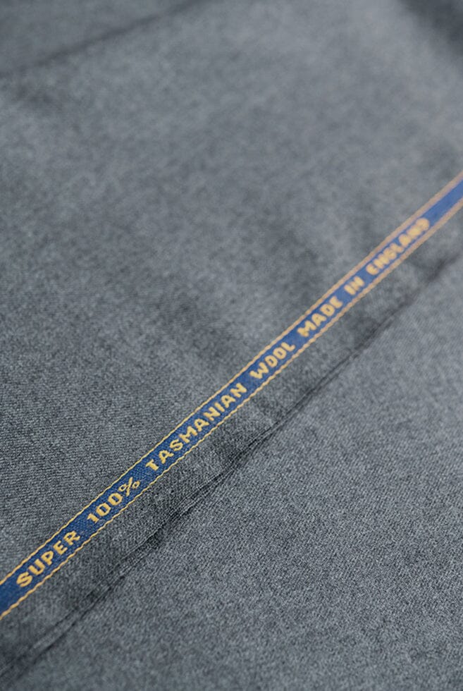 V20170 Grey Twill Winter Suiting-3.5m
