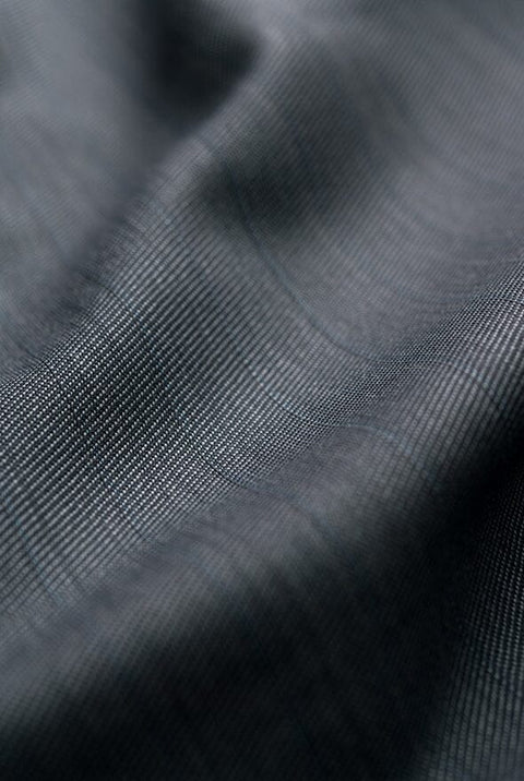 V20172 Dormeuil Silver Grey Twill & Strip Suiting -2.9m