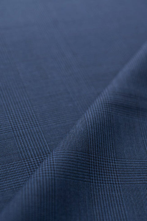 V20202 Slate Blue POW Tropical Wool Suiting-3.1m