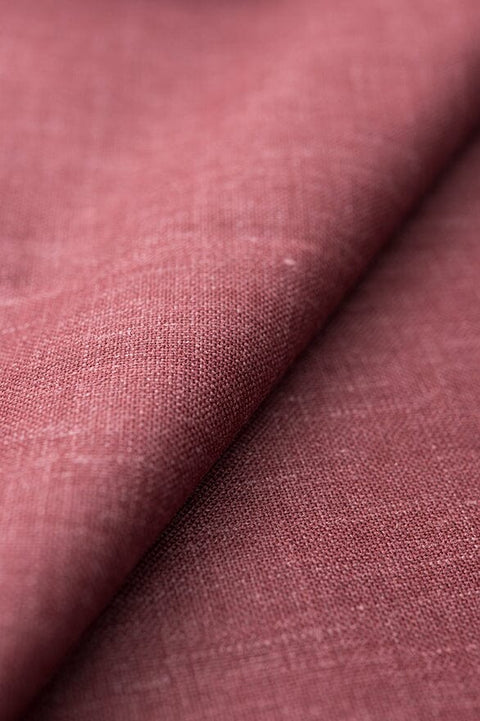 V20207 Burgundy Wool Silk Linen Jacketing-1.8m VINTAGE VBC