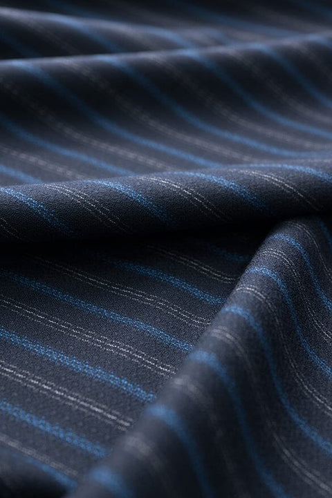 V20209 Scabal Fancy Striped Suiting -2.9m