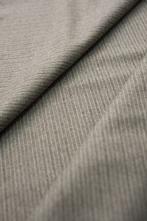 V20350 Light Brown Rock Stripe Wool Jacketing -1.9m VINTAGE Vintage