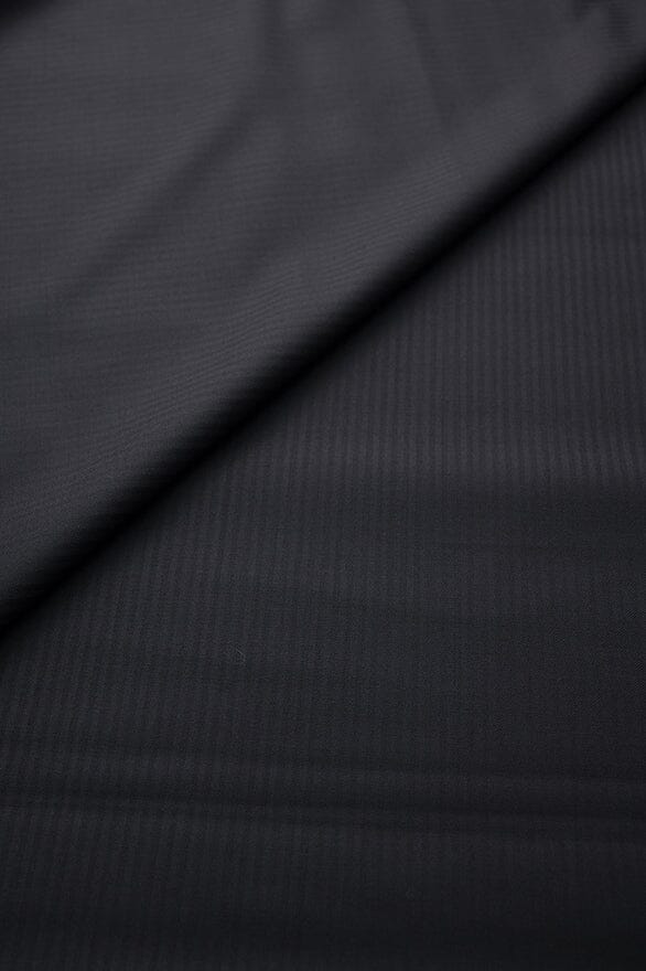 V20367 Scabal Black Stripe Super 100's Suiting - 2.8m VINTAGE Scabal