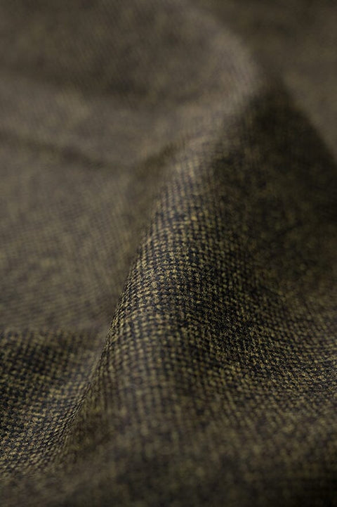 V20395 Moss Green Birdeye Wool Jacketing -1.7m VINTAGE Giorgio Vallino