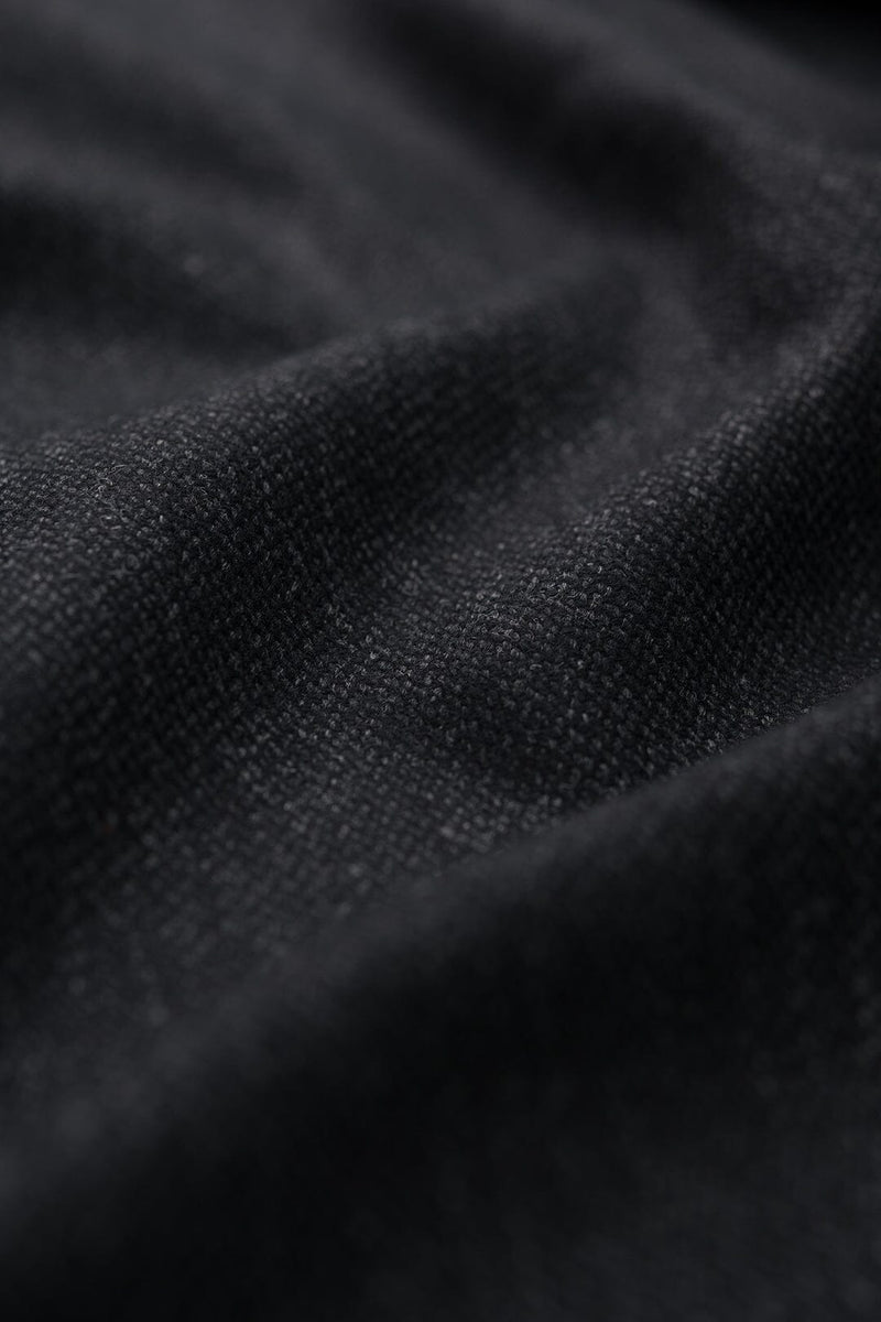 V20526 Dark Gray Wool Jacketing -1.8m VINTAGE Vintage