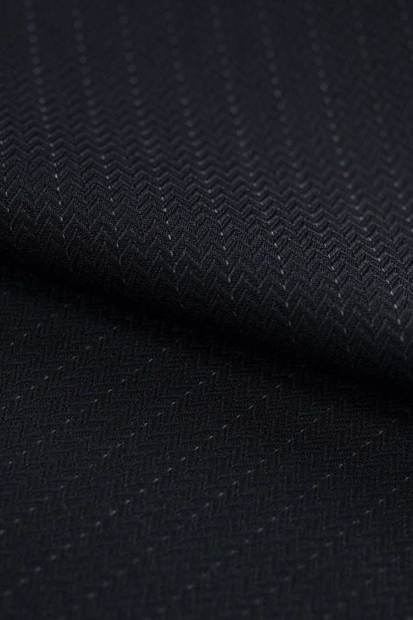 V20536 Dark Slate Blue Stripe 120s Wool -3m VINTAGE Giovanni Valentino