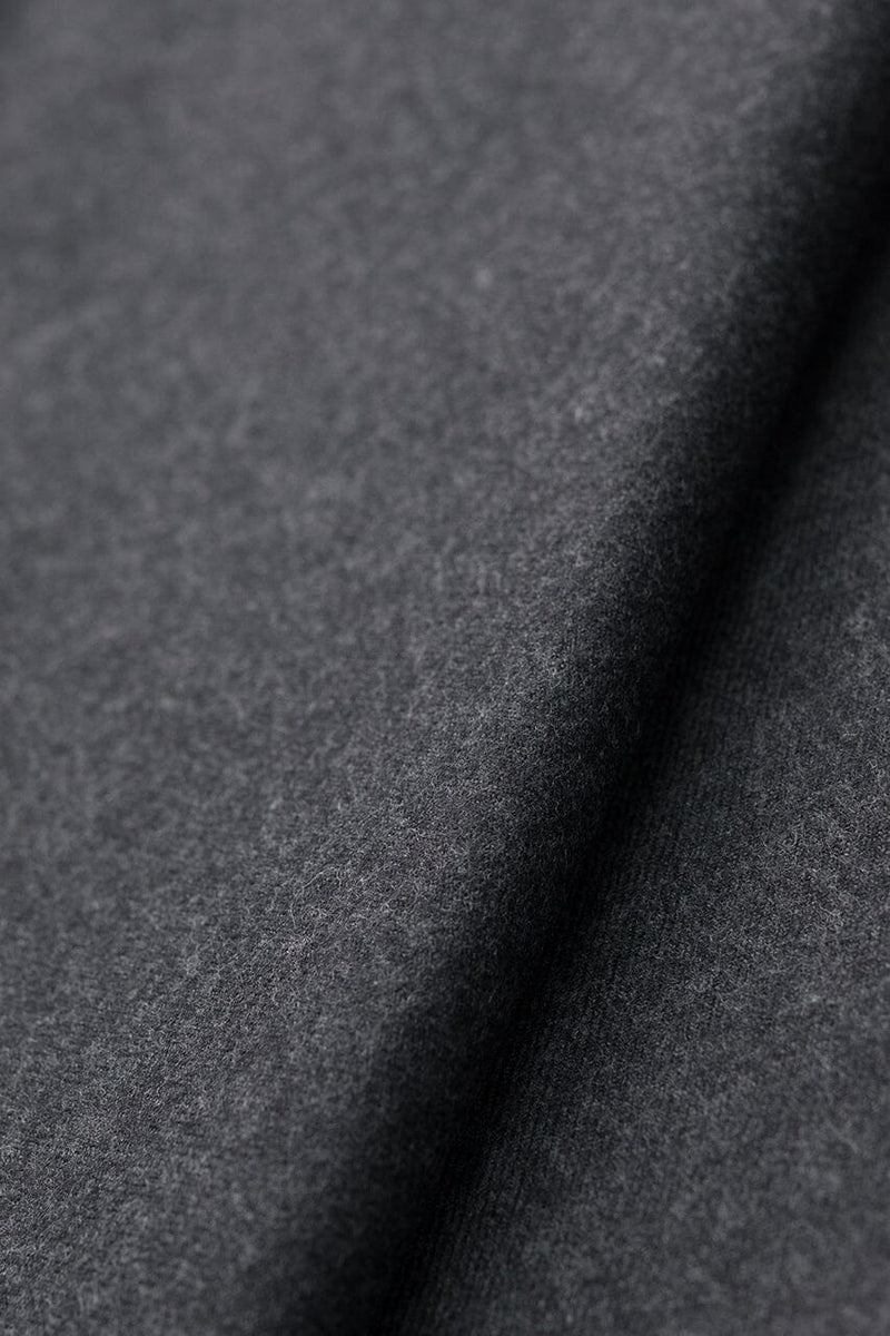 V20568 Gray Plain Wool -3.25m VINTAGE Vintage