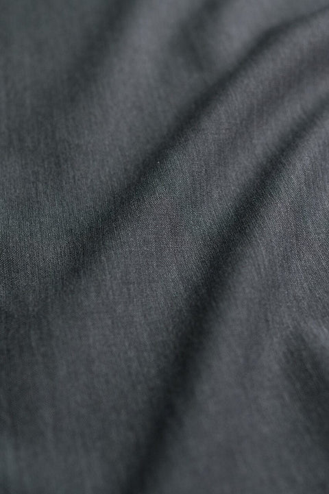 V23009 Grey Plain Wool Cashmere Suiting -2.3m VINTAGE Vintage