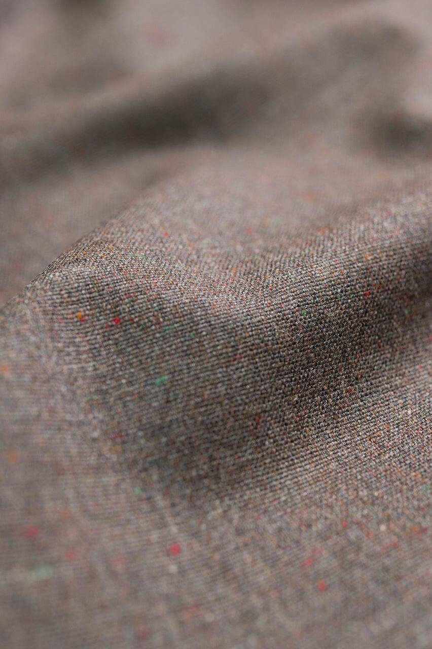 V23182 Taupe Donegal Wool -2.9m VINTAGE Vintage