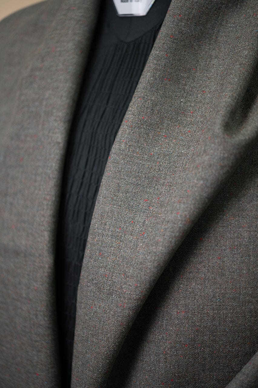 V23183 Grey Donegal Wool -1.7m VINTAGE Vintage