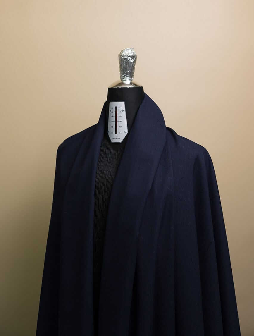 V23346 John Cooper Blue Stripe 120's Wool Suiting -3.1m VINTAGE John Cooper