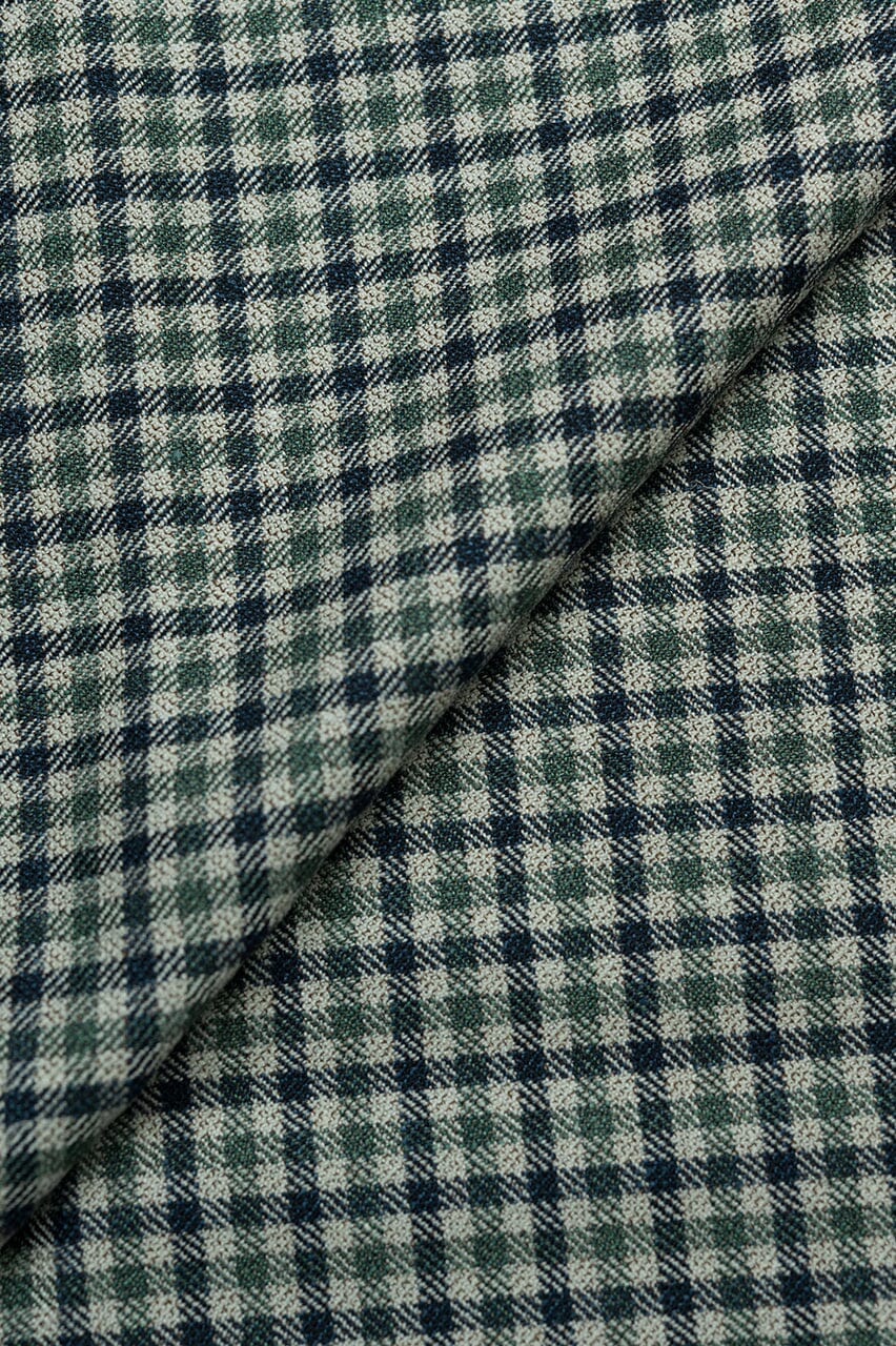 LaGondola Suit Fabric-VBC GC50101 VBC Green Gunclub Jacketing