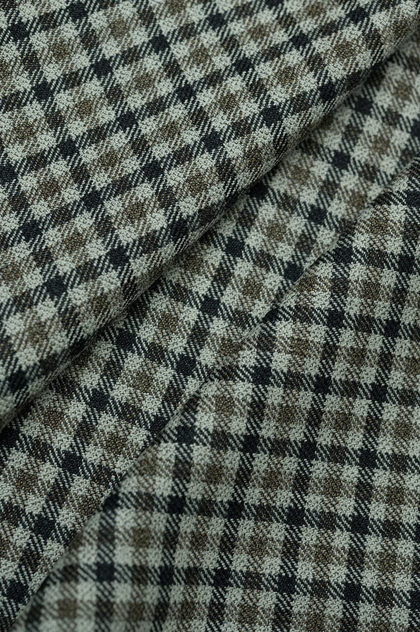 LaGondola Suit Fabric-VBC GC50102 VBC Brown Gunclub Jacketing