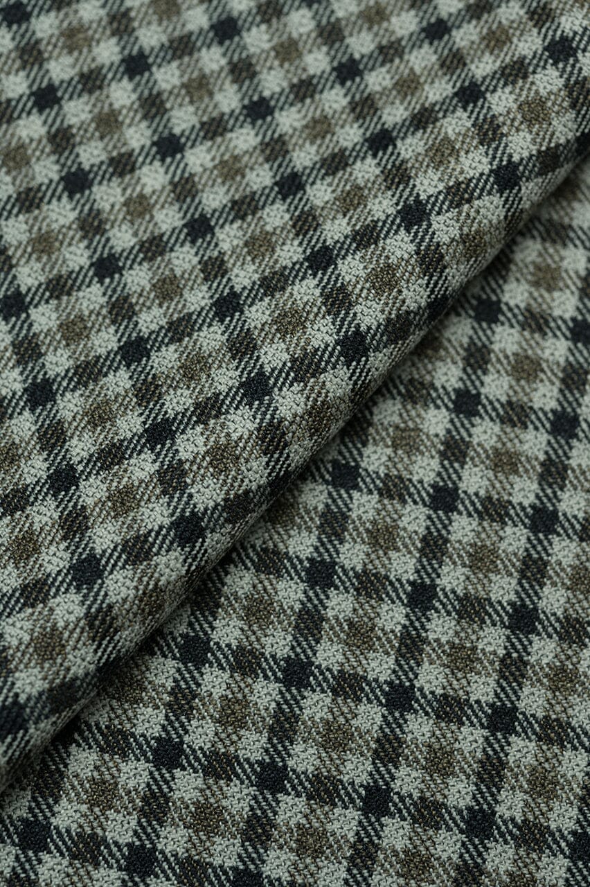 LaGondola Suit Fabric-VBC GC50102 VBC Brown Gunclub Jacketing