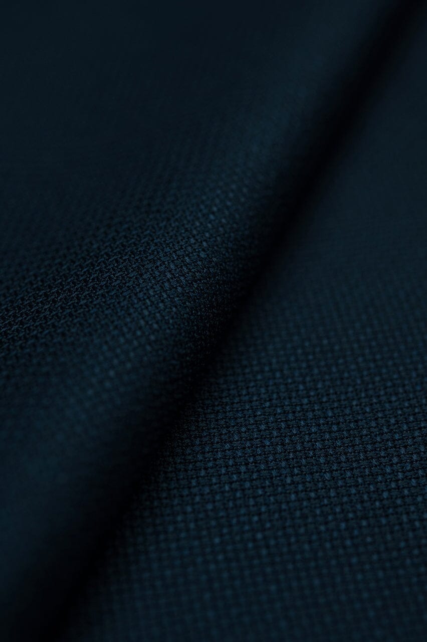 LaGondola Suit Fabric-VBC GC50154 VBC Jet Black Hopsack Jacketing