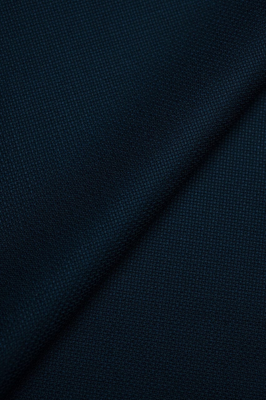 LaGondola Suit Fabric-VBC GC50154 VBC Jet Black Hopsack Jacketing