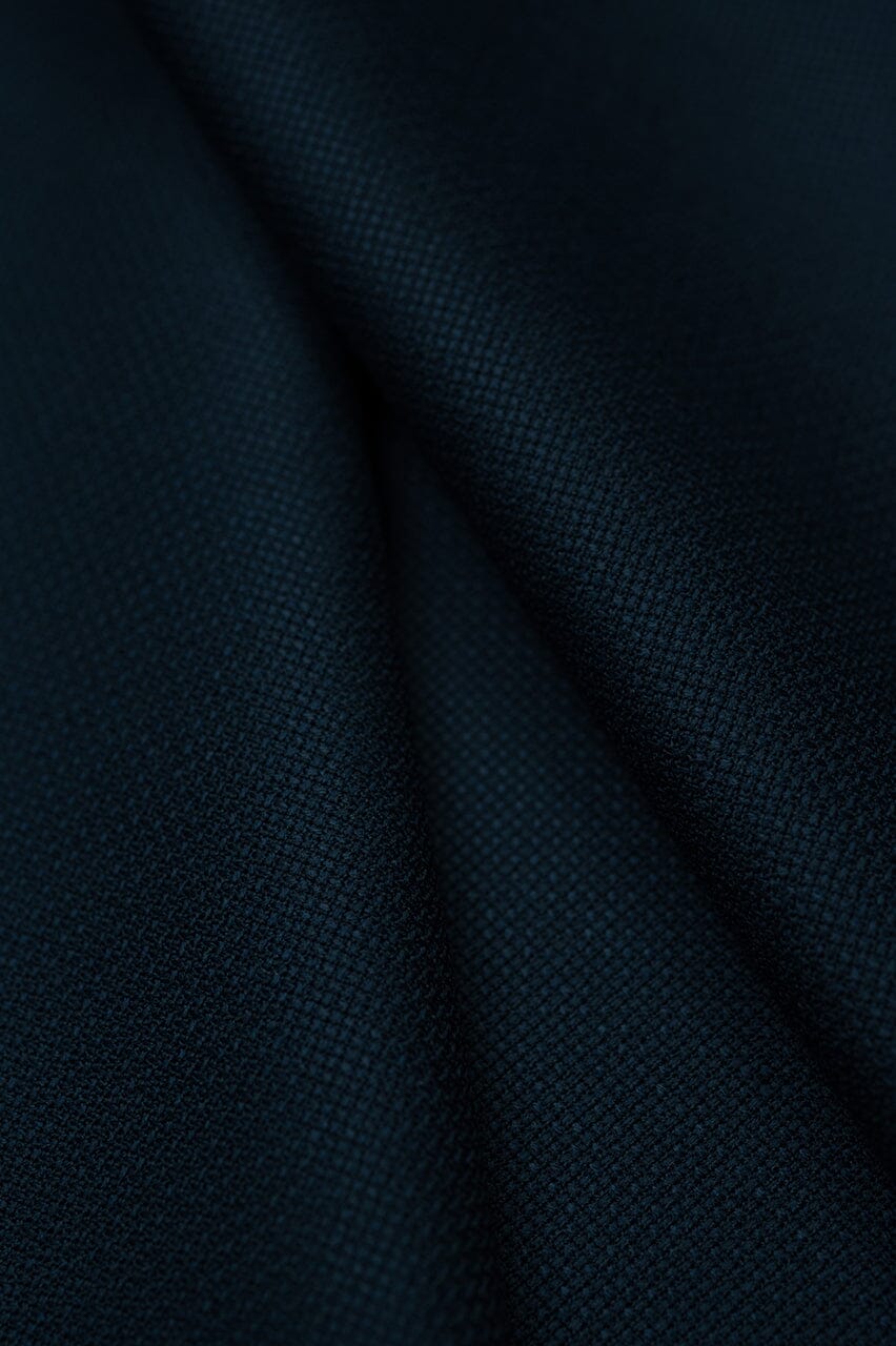 LaGondola Suit Fabric-VBC GC50154 VBC Jet Black Hopsack Jacketing