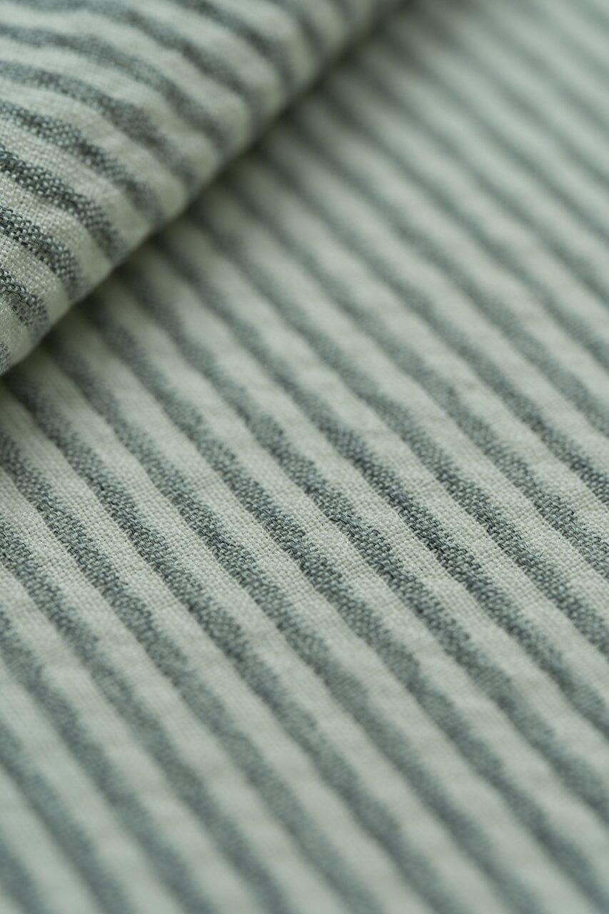 LaGondola Suit Fabric-VBC GC50201 VBC Grey Wool Seersucker for Suits