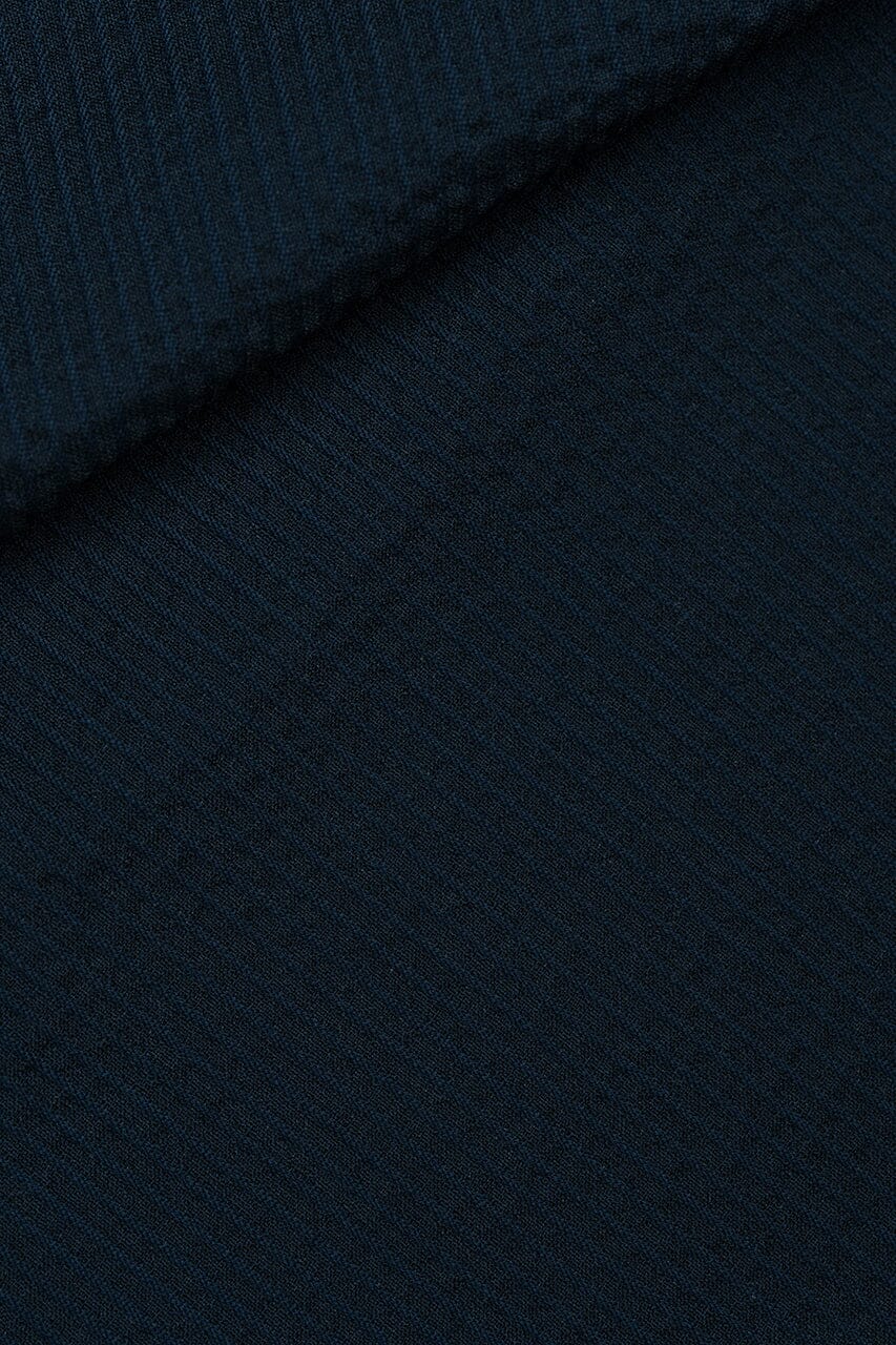 LaGondola Suit Fabric-VBC GC50202 VBC Navy Wool Seersucker for Suits