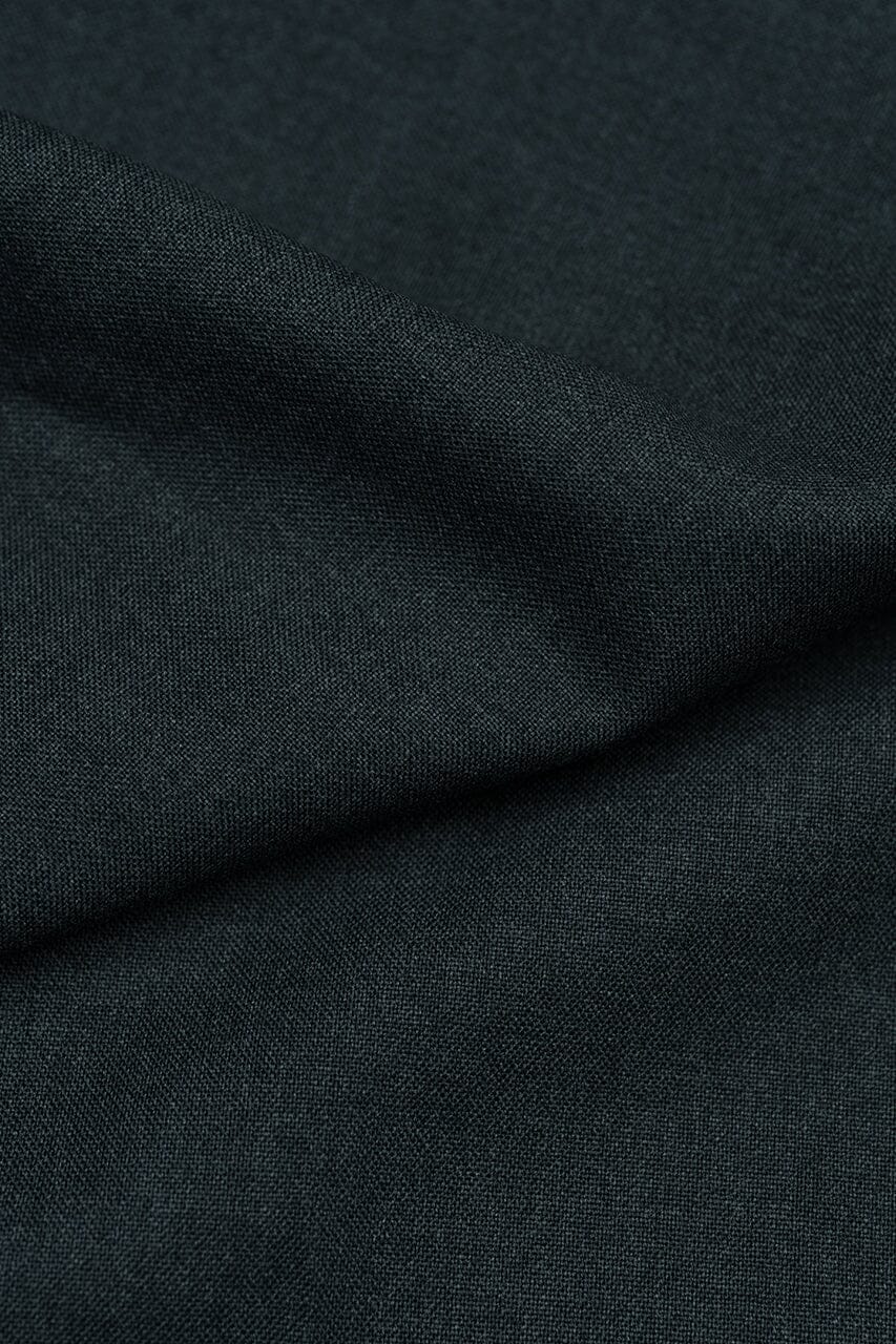 LaGondola Suit Fabric-VBC GC50214 VBC Charcoal 3ply Tropical Wool for Suits