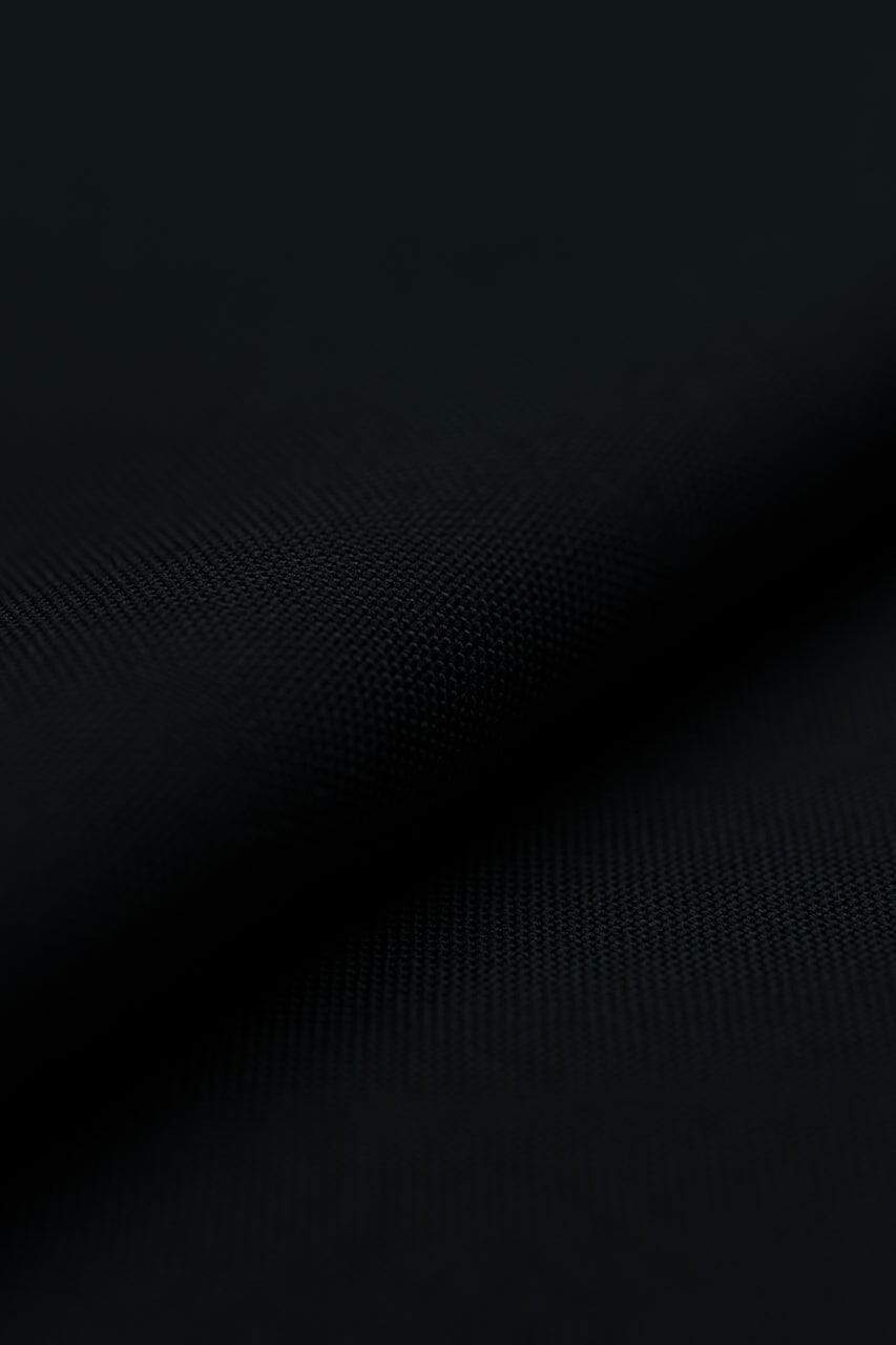 LaGondola Suit Fabric-VBC GC50217 VBC Black 3ply Tropical Wool for Suits