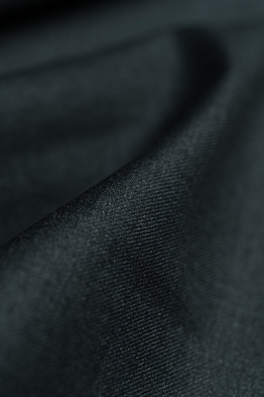 LaGondola Suit Fabric-VBC GC50223 VBC Charcoal Stretched 110's Wool for Suits