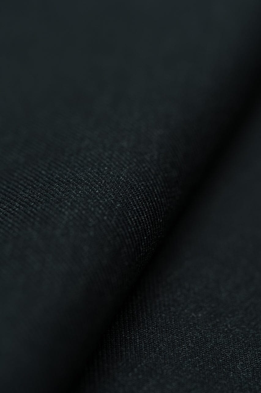 LaGondola Suit Fabric-VBC GC50224 VBC Dark Charcoal Stretched 110's Wool for Suits