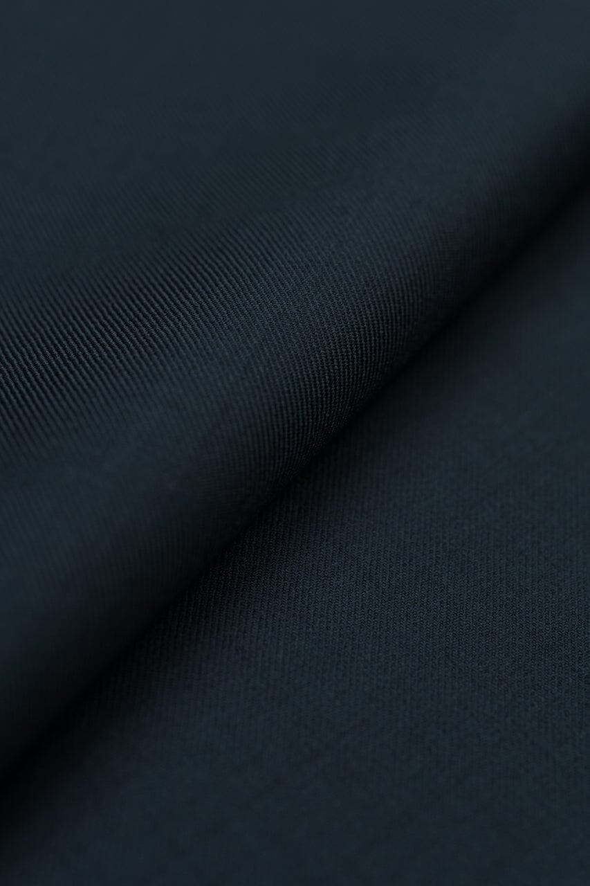 LaGondola Suit Fabric-VBC GC50227 VBC Dark Navy Stretched 110's Wool for Suits