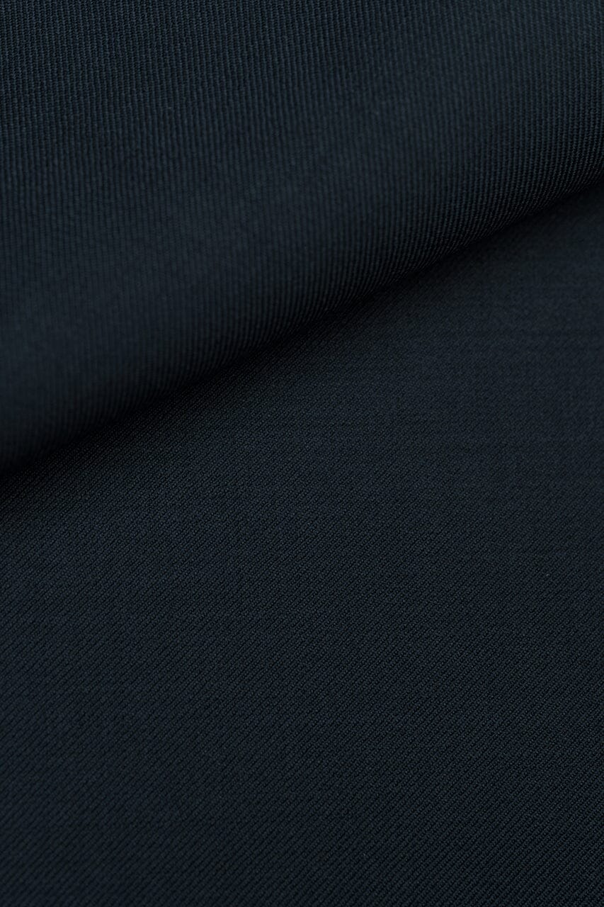 LaGondola Suit Fabric-VBC GC50228 VBC Midnight Navy Stretched 110's Wool for Suits