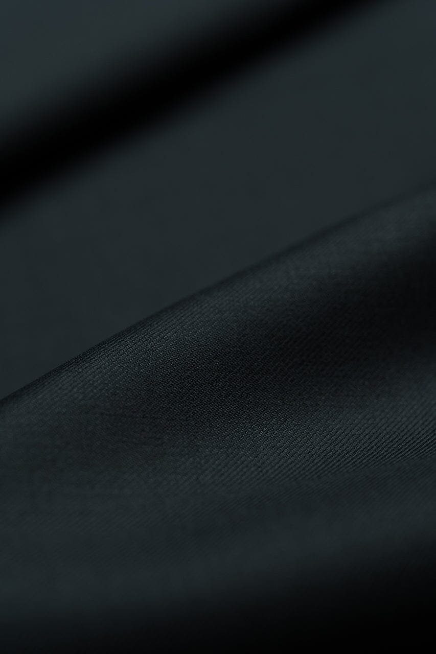 LaGondola Suit Fabric-VBC GC50229 VBC Balck Stretched 110's Wool for Suits