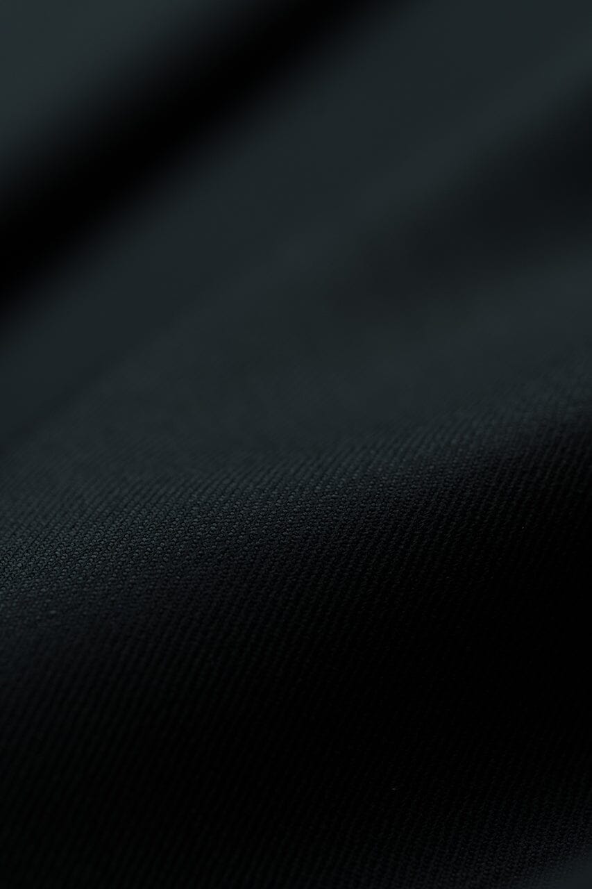 LaGondola Suit Fabric-VBC GC50229 VBC Balck Stretched 110's Wool for Suits