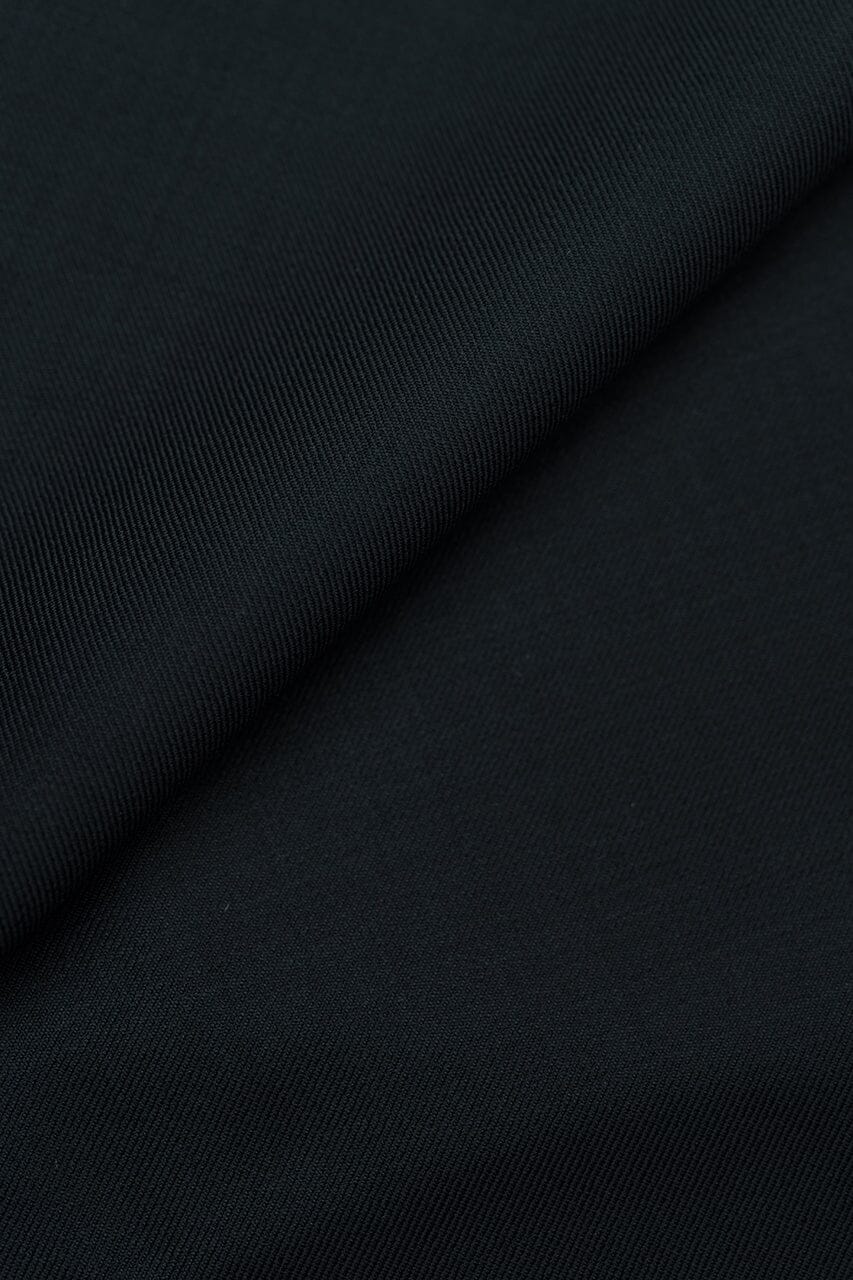 LaGondola Suit Fabric-VBC GC50229 VBC Balck Stretched 110's Wool for Suits