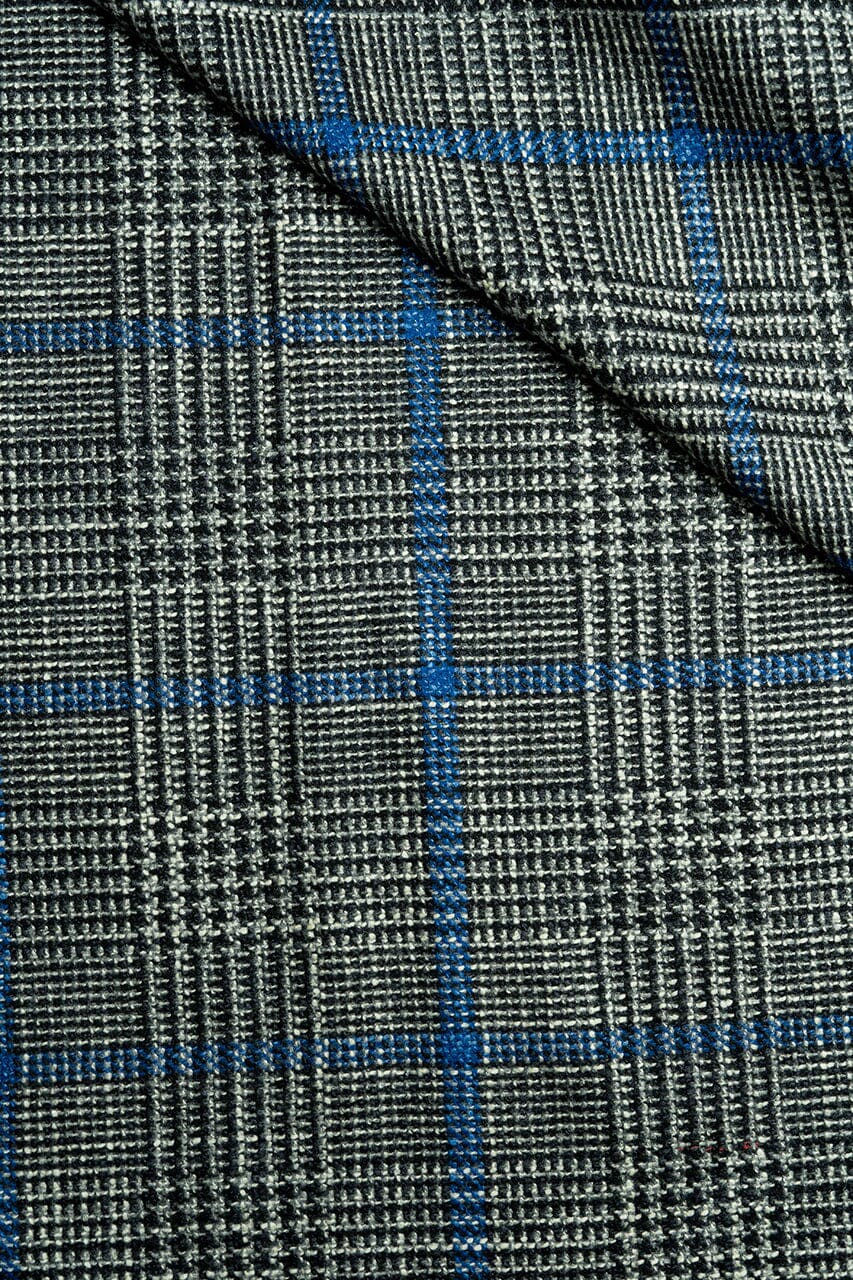 LaGondola Suit Fabric-VBC GC50301 VBC Wool Silk Jacketing-10x12cm PoW