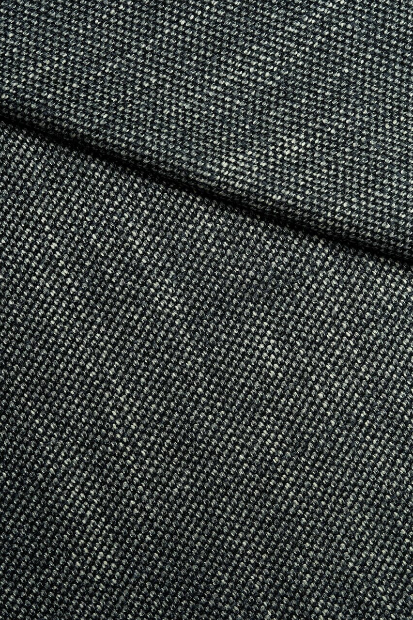 LaGondola Suit Fabric-VBC GC50311 VBC Wool Silk Jacketing-Black Birdeye