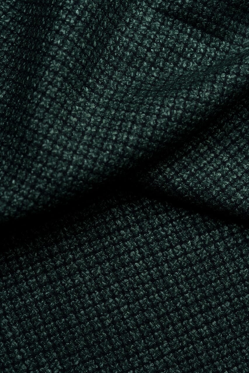 LaGondola Suit Fabric-VBC GC50321 VBC Wool Silk Jacketing-Green Basketweave