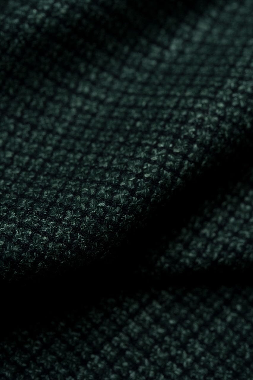 LaGondola Suit Fabric-VBC GC50321 VBC Wool Silk Jacketing-Green Basketweave